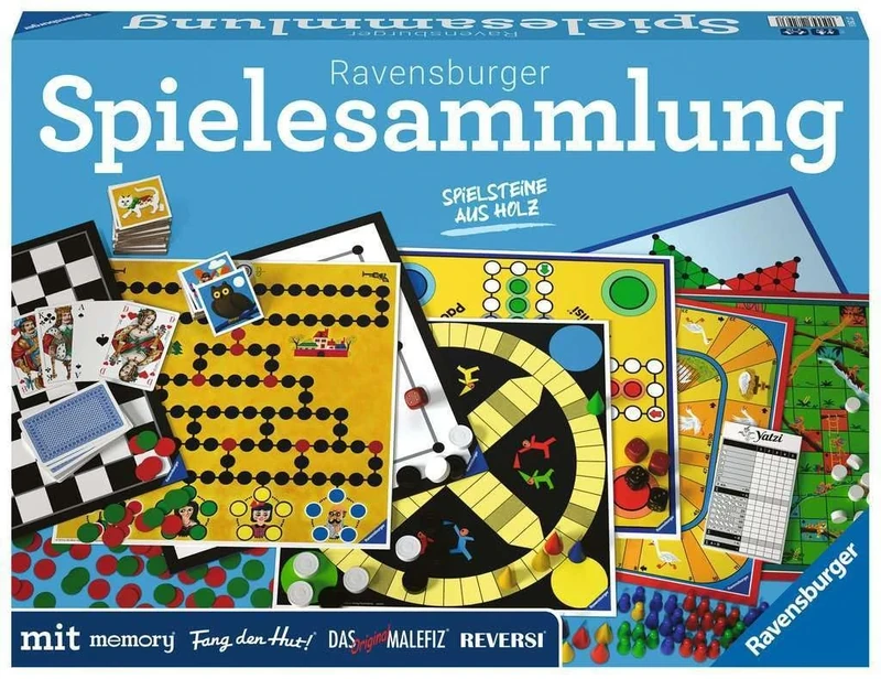 Ravensburger Game Collection 27293 Family Games 2022 - for the Whole Family, Game for Children and Adults from 4 Years, for 2-10 Players