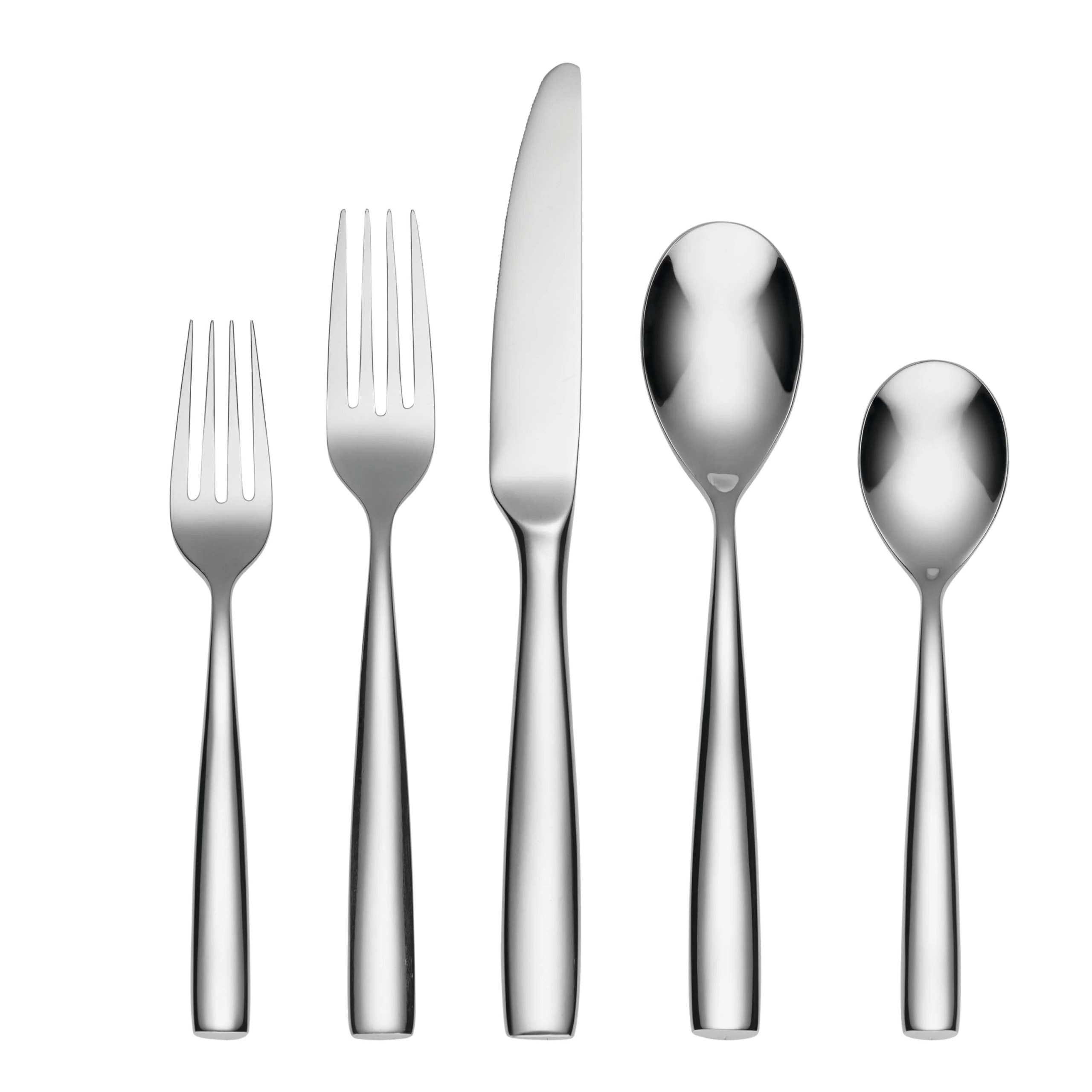 Cambridge Silversmiths Linden 20-Piece Flatware Set, Service for 4, Silver