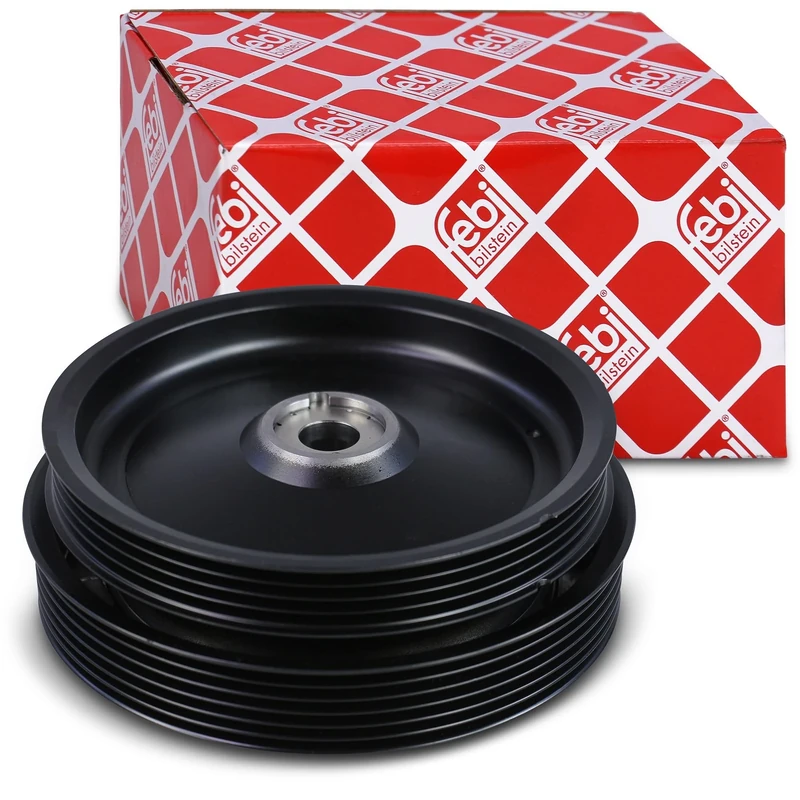 febi bilstein 173748 Pulley (Decoupled) for Crankshaft, Pack of 1