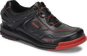 Dexter Men's Modern SST 6 Hybrid BOA Bowling Shoes Left Hand-Black/Red 9, 8.5