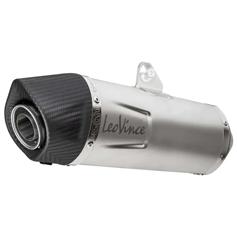 SBK LV ONE EVO 1/1 YAMAHA NMAX 125/155 INOX with catalyst