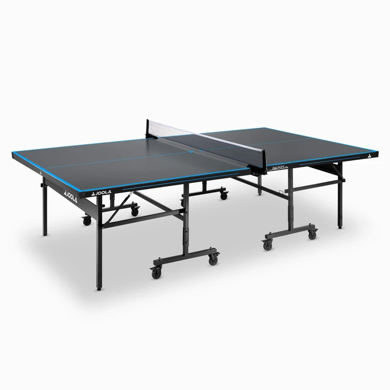JOOLA Outdoor Table Tennis Table J200A Professional Table Tennis Table 6 mm Aluminium Composite Surface Weatherproof Folding Base Frame Quick Assembly, Grey/Blue, 274 x 152.5 x 76 cm 11642