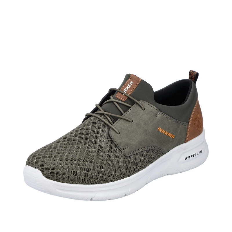 Rieker Men's B7371 Sneaker, Green (grün), 8 UK (42 EU) - Image 1