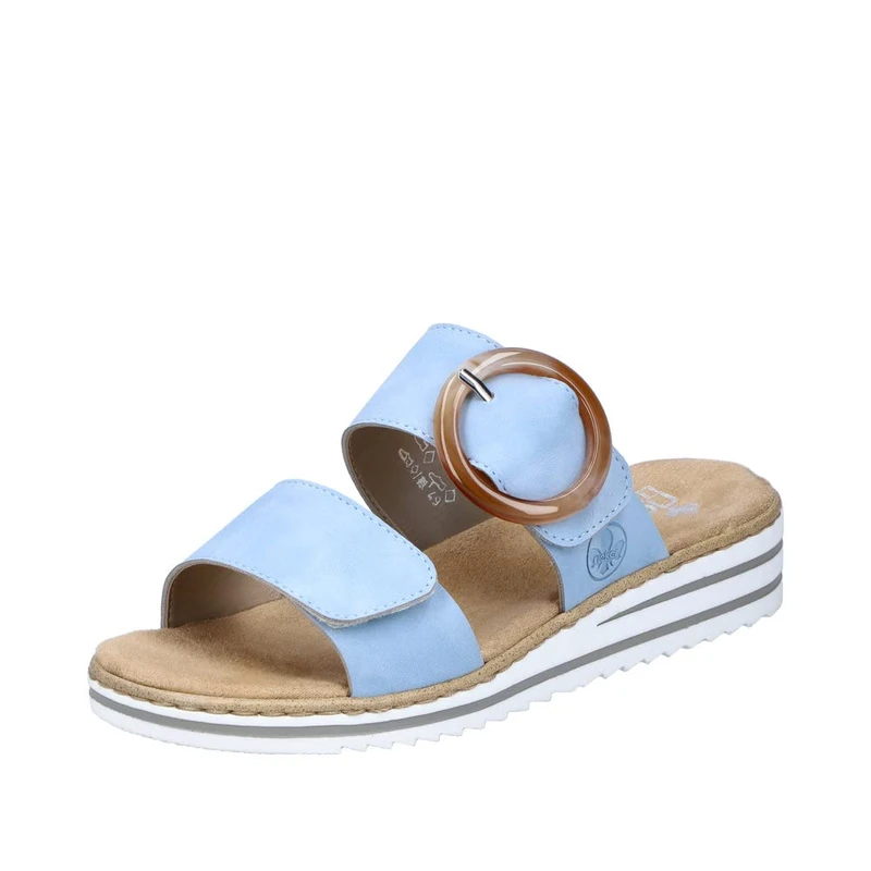 Rieker Women's V0692-10 Mules, Blue, 7 UK