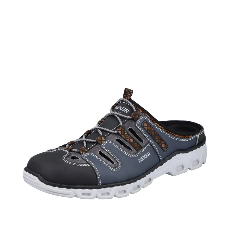 Rieker 14595, Clogs, grau,