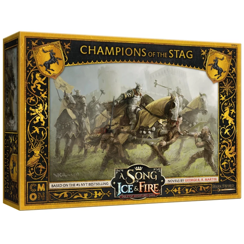 CMON Asmodee A Song of Ice & Fire – Stag Fighter | Expansion | Tabletop | 2 Players | From 14+ Years | 45+ Minutes | German | Multilingual