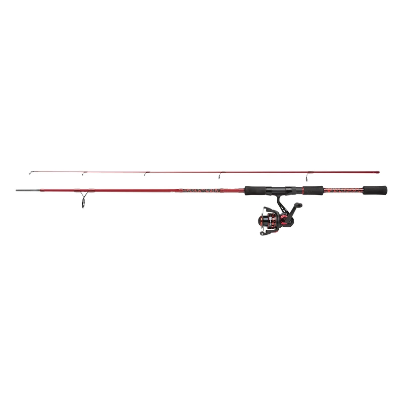Mitchell Tanager Red Spinning Combo, Fishing Rod and Reel Combo, Spinning Combos, Predator Fishing,Pike/Perch/Zander/Trout, Unisex, Red, 2.1m | 10-40g