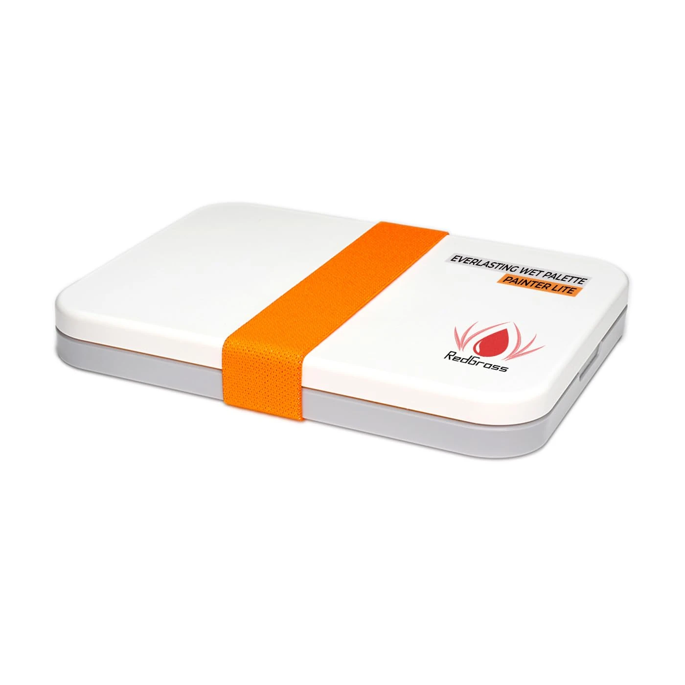 Redgrassgames Everlasting Wet Palette Painter Lite 8.9" for Miniature Painting and Acrylic Paints - Keeps Paints Fresh, Approved by Pro Painters - Painting Palette with Lid, Seal, 50 Sheets, 2 Foams