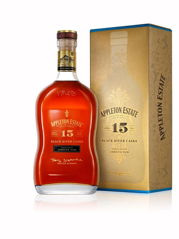 Appleton Estate 15 Year Old Black River Casks Finest Jamaica Rum, 70cl