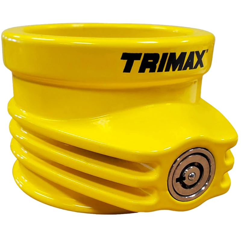 Trimax TFW60 5th Wheel King Pin Lock - Yellow - Image 1