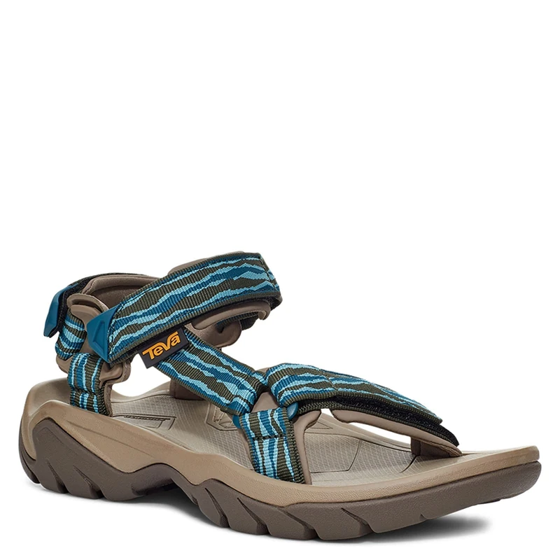 Teva Women's W Terra Fi 5 Universal Sandal, Foggy Mountain Blue/Green, UK 3