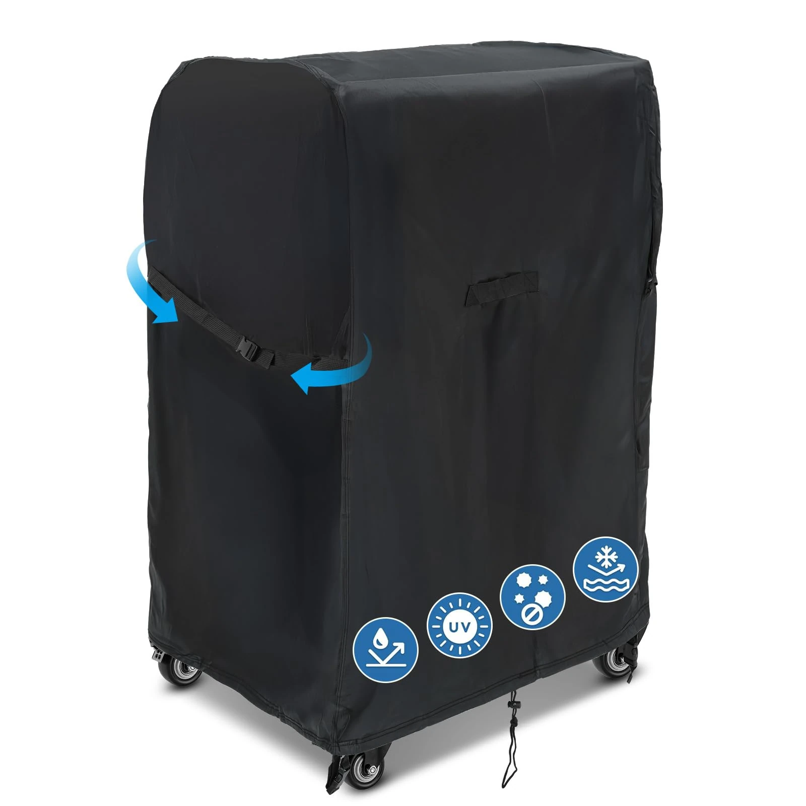 BBQ Cover, Barbecue Covers 420D Oxford Fabric, 76x66x120cm Outdoor bbq Cover Waterproof, UV & Tear Resistant, Windproof Gas bbq Covers for Weber, Brinkmann, Char Broil