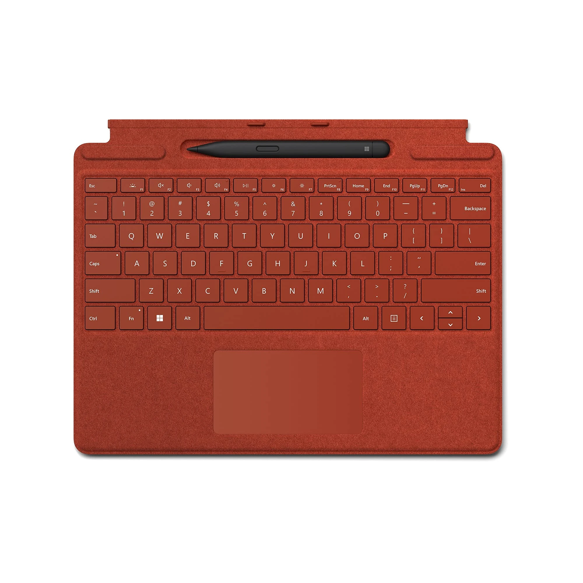 Microsoft Surface Pro Signature Keyboard with Microsoft Surface Slim Pen 2 - Poppy Red