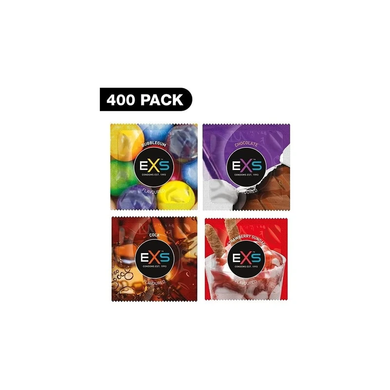 Preservativos de Sabores Varios 400 uds