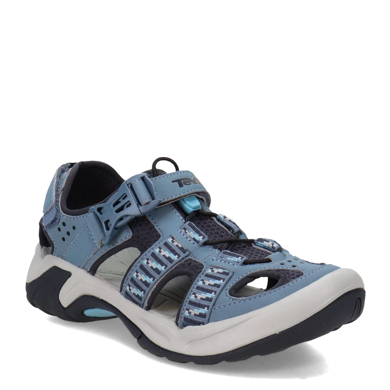 Teva Women's Omnium W Sandal, Stacks Blue Mirage, 4.5 UK