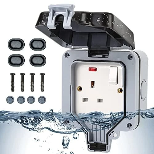 iolloi Outdoor Switch, Waterproof Switch IP66