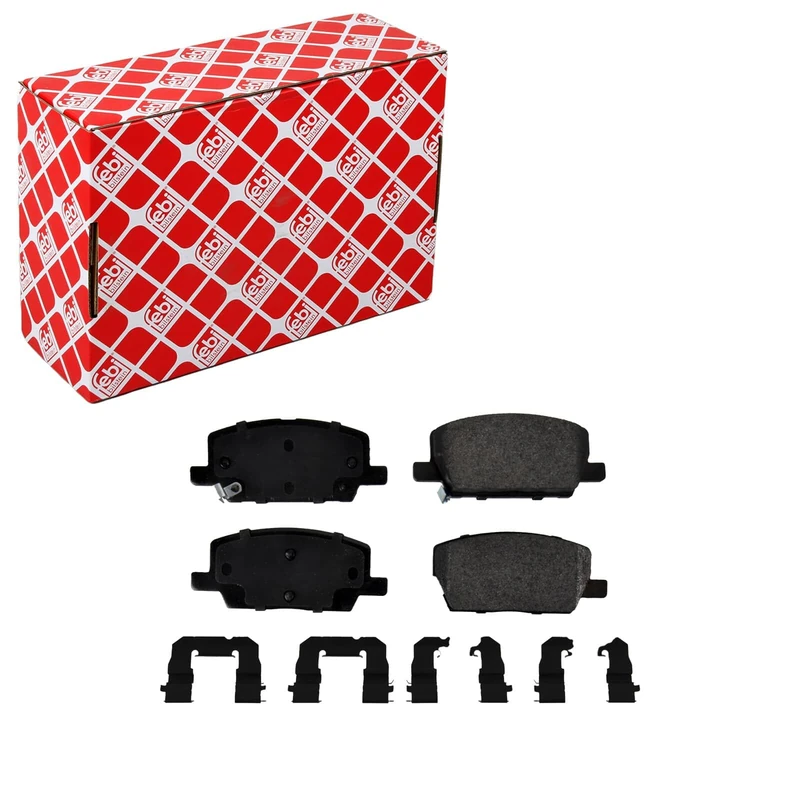febi bilstein 176970 Brake Pad Set with fastening material, 1 unit