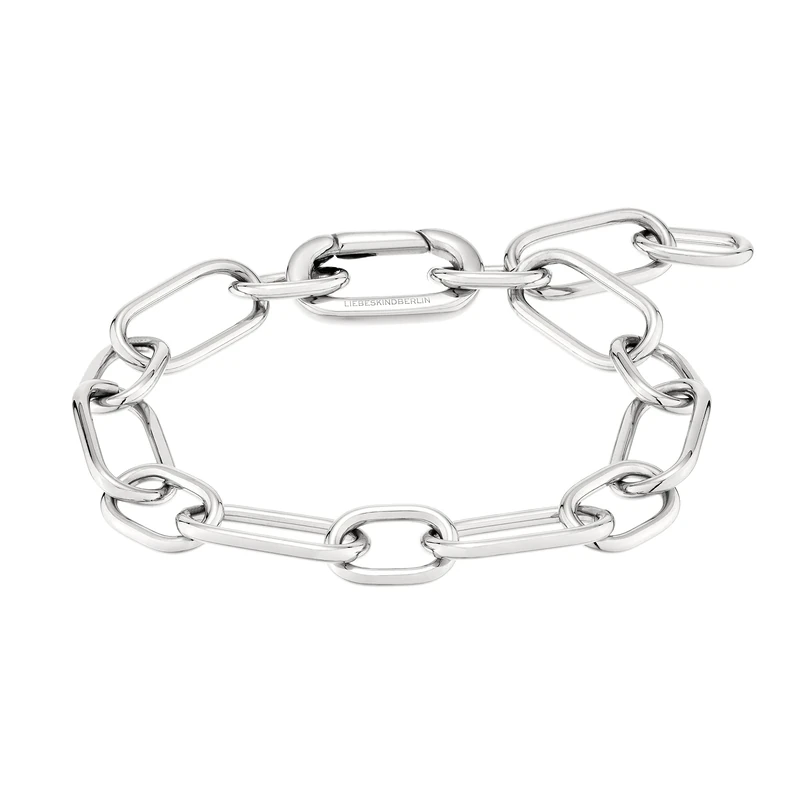 Liebeskind, Women’s Stainless Steel Not a gem Bracelet, Silver, 20 cm - LJ-0914-B-20