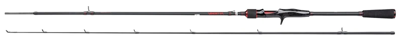 Abu Garcia Vendetta V3 Casting Rod, Bait Cast Lure Fishing Rod, Spincasting rods, Predator Fishing, Pike, Perch, Zander, Unisex, Black, 2.44m | 10-30g