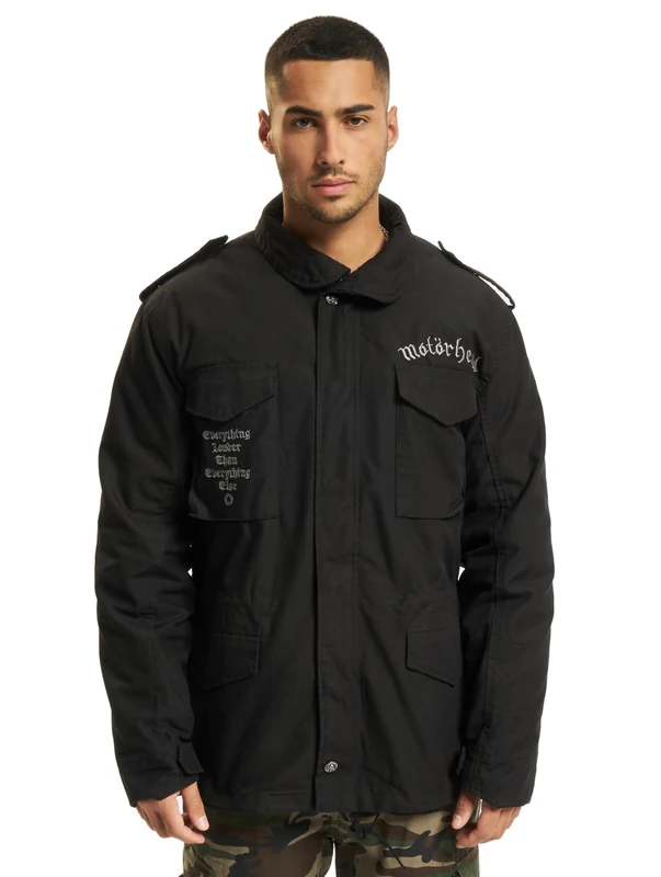Brandit Motörhead M65 Classic Jacket, color: black, size: 7XL