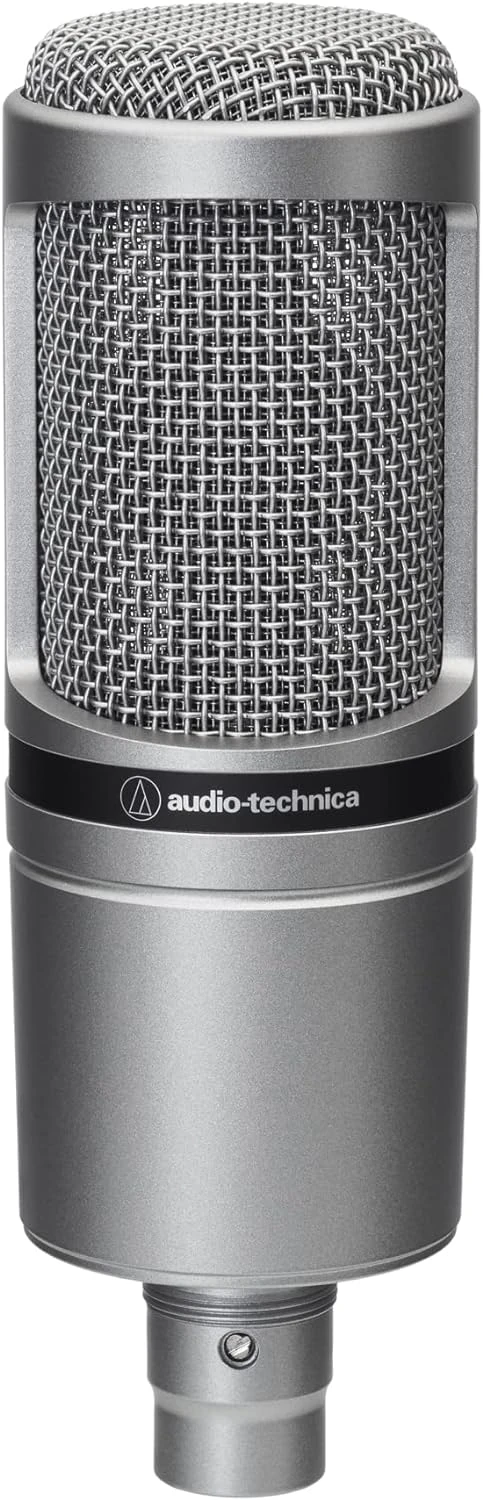 Audio-Technica 2020GM Cardioid Condenser Microphone Silver