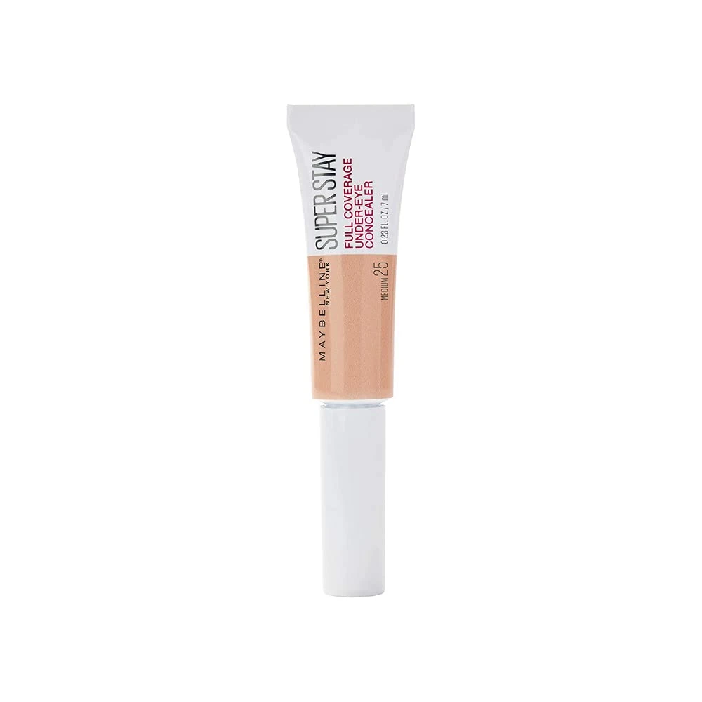 2 x Maybelline Superstay Full Coverage Under-Eye Concealer 6ml - 25 Medium