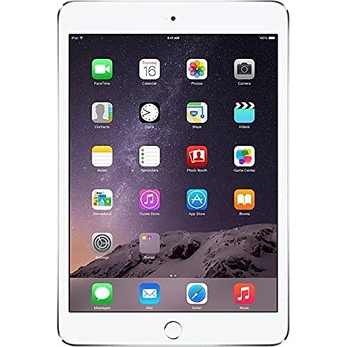 64GB Silver White iPad mini 3 (Renewed)