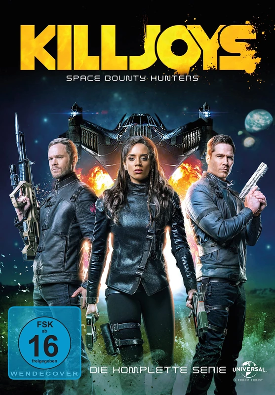 Killjoys-Space Bounty Hunters-die Komplette Serie [DVD]