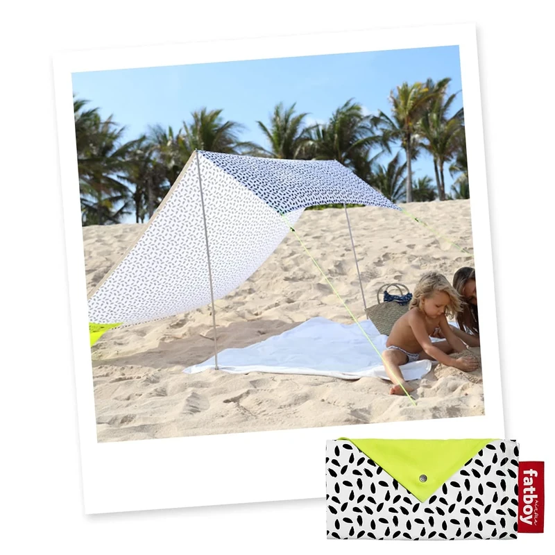 Fatboy® Miasun Multi | Portable Beach Tent | Lightweight and Easy to Assemble | UV Resistant Beach Tent | 330 x 190 x 140 cm - Image 1