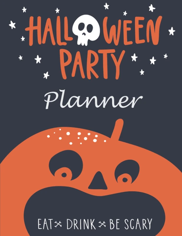 Happy Planner Halloween: Halloween Planner 2021 Weekly and Monthly Organizer, 12 month January to December 8.5"x11" inch large monthly organizer