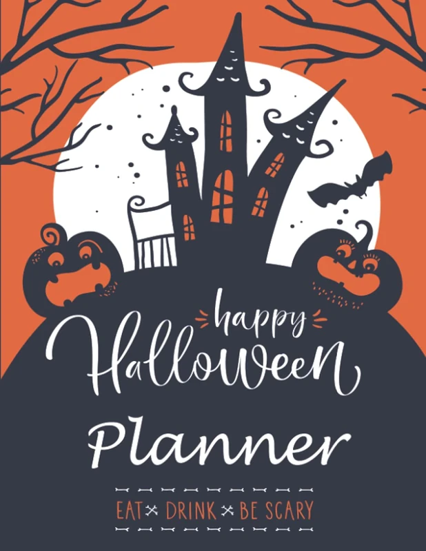 Halloween Party Planner: Happy Planner Halloween (Calendar, Agenda, Diary | 2021-2022, Planner, Organizer with Vision Boards, To Do ... Holidays | Funny Monster, Witch, Pumpkin)