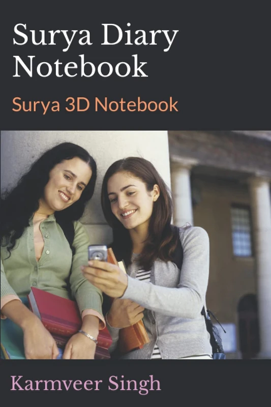 Surya Diary Notebook: Surya 3D Notebook