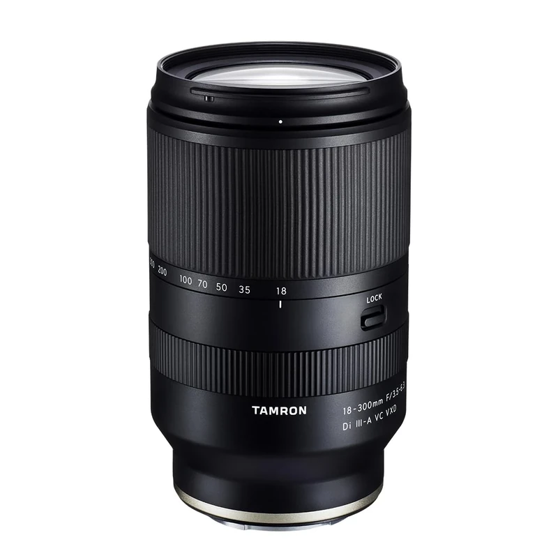 Tamron 18-300mm F/3.5-6.3 Di III-A VC VXD Lens for Sony E APS-C Mirrorless Cameras (Black)