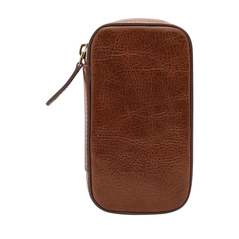 Fossil Gift for Women Travel, - Eco Leather Passport Case brown 11.43cm L x .508cm W x 13.97cm H SLG1499200