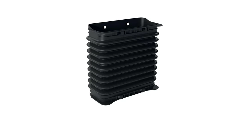 Siemens HZ9VDSS2 Accessories for Heat Appliance Extraction Systems, Flex Connection Socket NW 150 Flat, Flat Ducting, Female Connector - Image 1