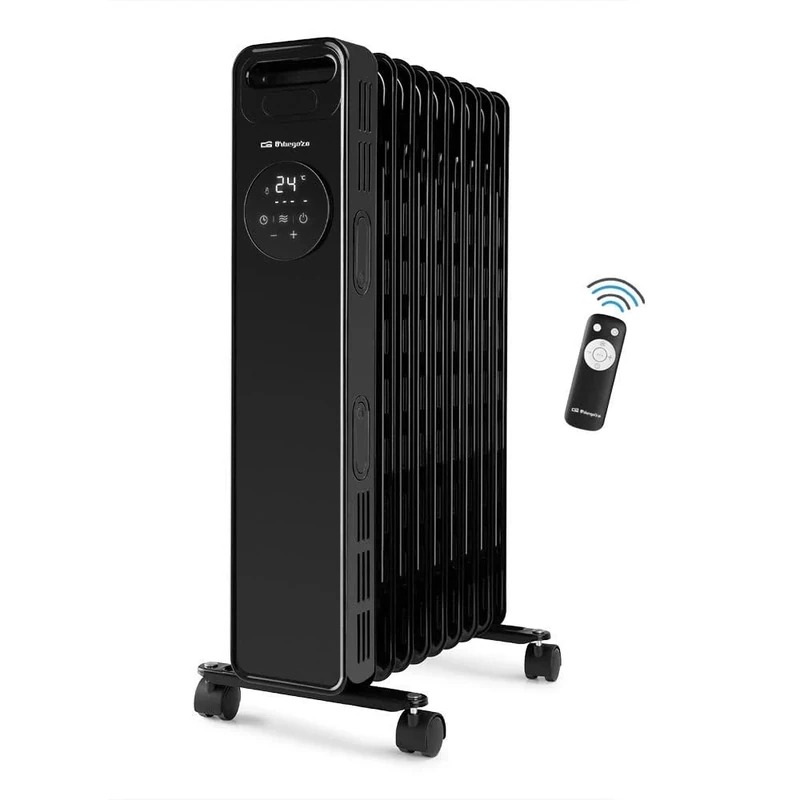 Orbegozo RAD 2010 Oil Radiator 3 Power Timer LED Display Handle Remote Control Overheating Protection 2000W