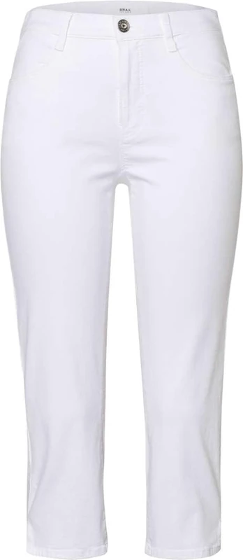 BRAX Women's Style Mary S Slacks, White, Normal