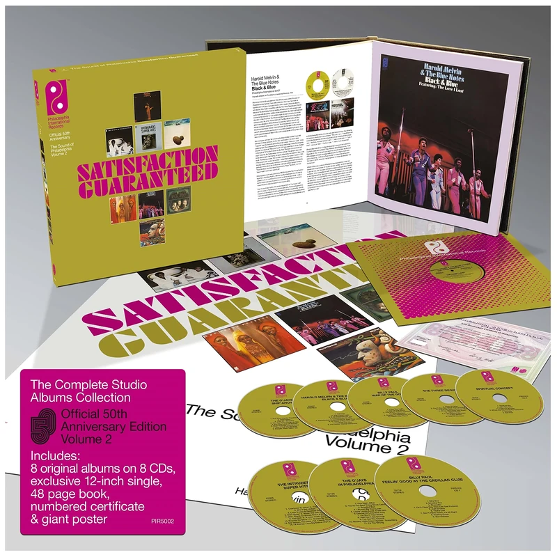 Satisfaction Guaranteed - The Sound of Philadelphia International Records Volume 2 -Box Set-
