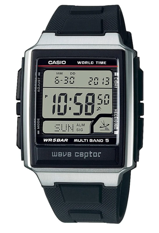 Casio Men Digital Watch Wave Ceptor