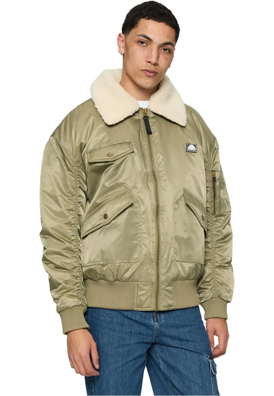 Southpole tb international gmbh Men's Bomber Jacket Jacket, Khaki, M