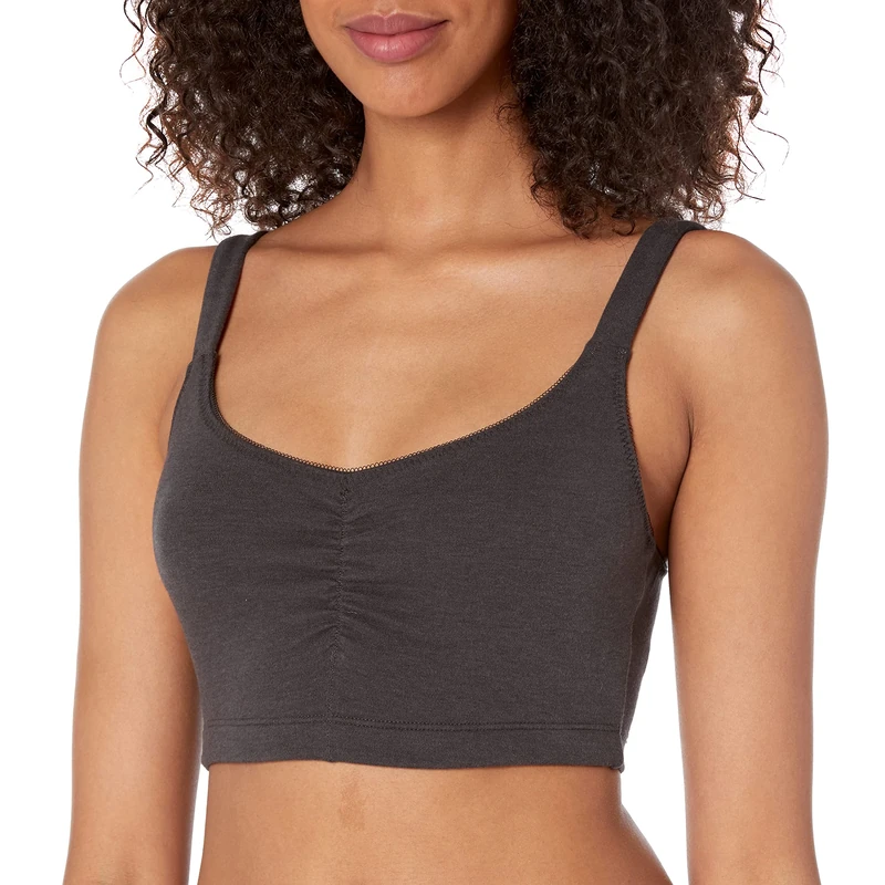 Cosabella Women's Michi Lounge Bralette Bra, Black, L