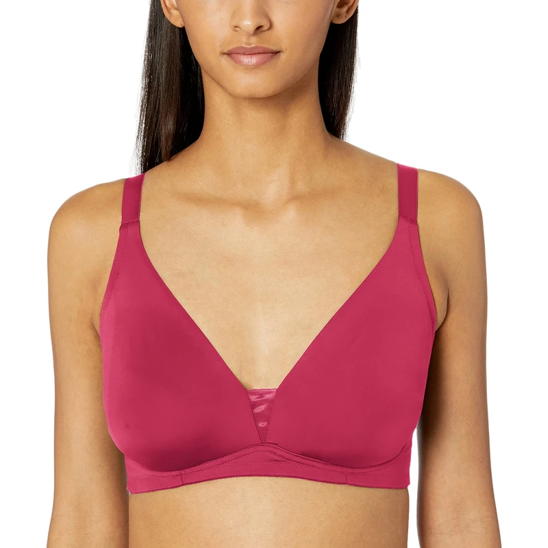 Cosabella Women's Evolution Curvy Bralette Bra, Deep Ruby, S