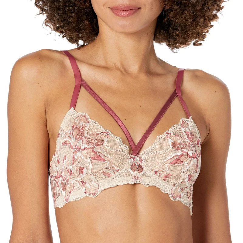 Cosabella Women's Paradiso Underwire Demi Cup Bra, Sahara, 34F