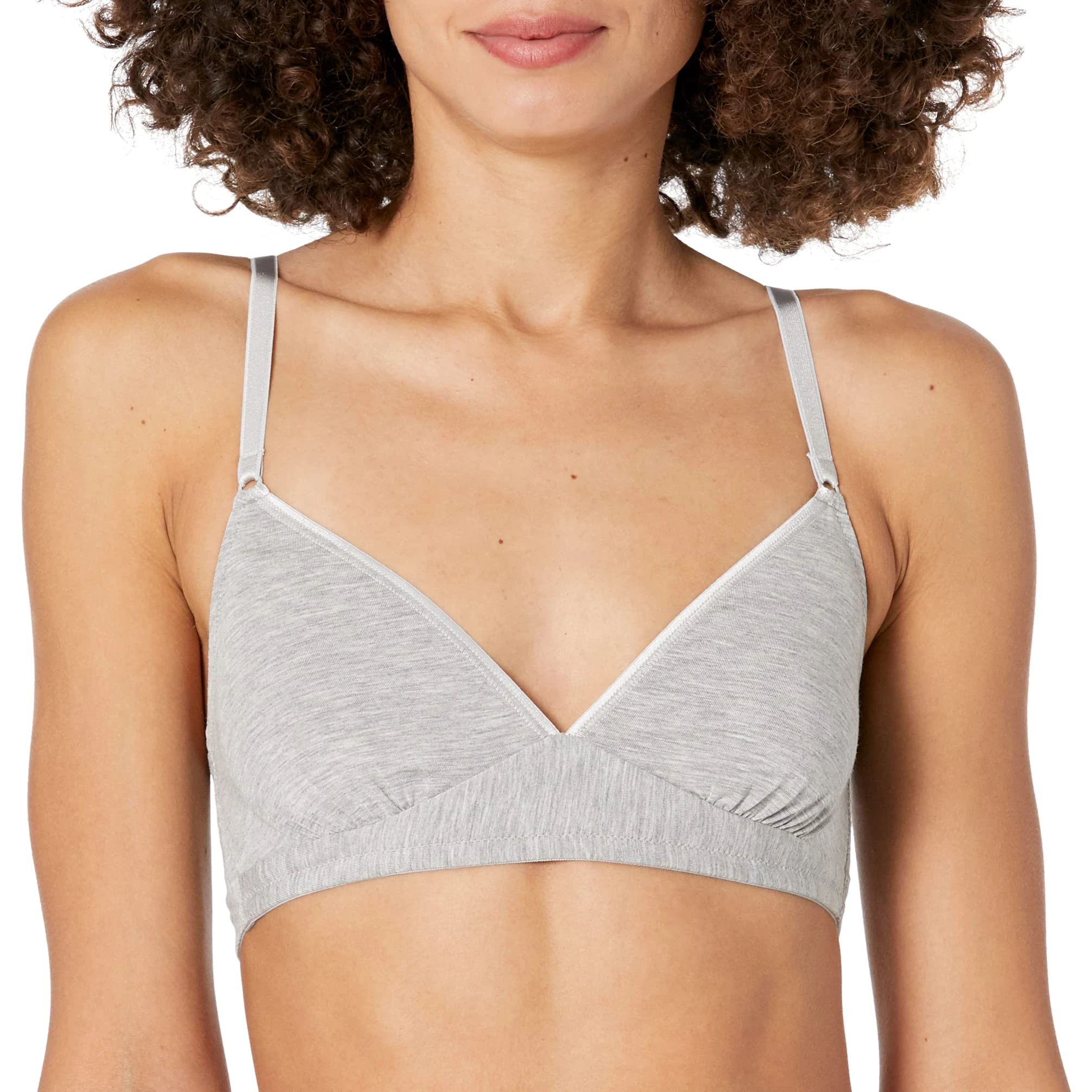 Cosabella Women's Talco Bralette Bra, Heather Grey, XXS
