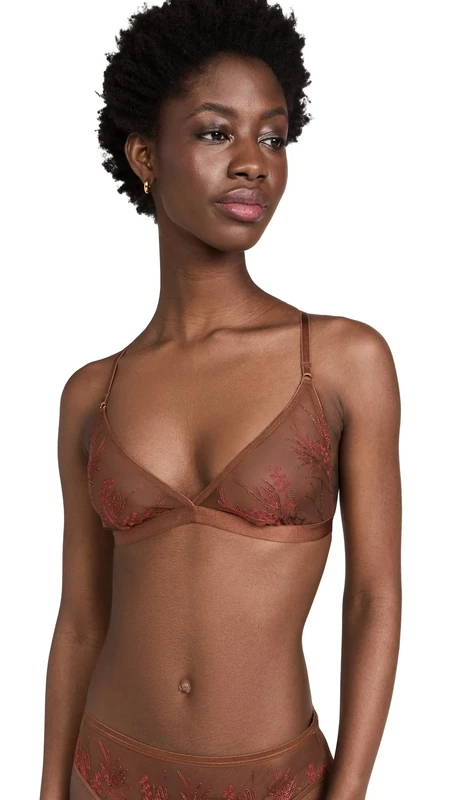 Cosabella Women's Kalahari Bralette Bra, Copper, S