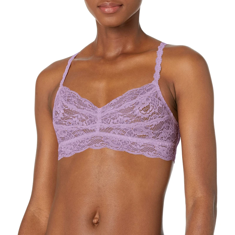 Cosabella Women's Say Never Petite Sweetie Bralette Bra, ICY Violet, XXS-M