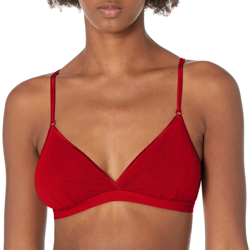 Cosabella Women's Soire Confidence Bralette Bra, Mystic Red, S