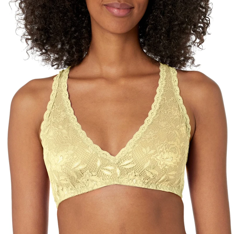 Cosabella Say Never Beauty Racie Racerback Bralette - Mignonette, Size M