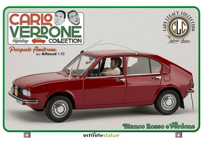 Infinite Statue AMITRANO ALFASUD Alfa 1:18 Resin Car Carlo Verdone - Image 1