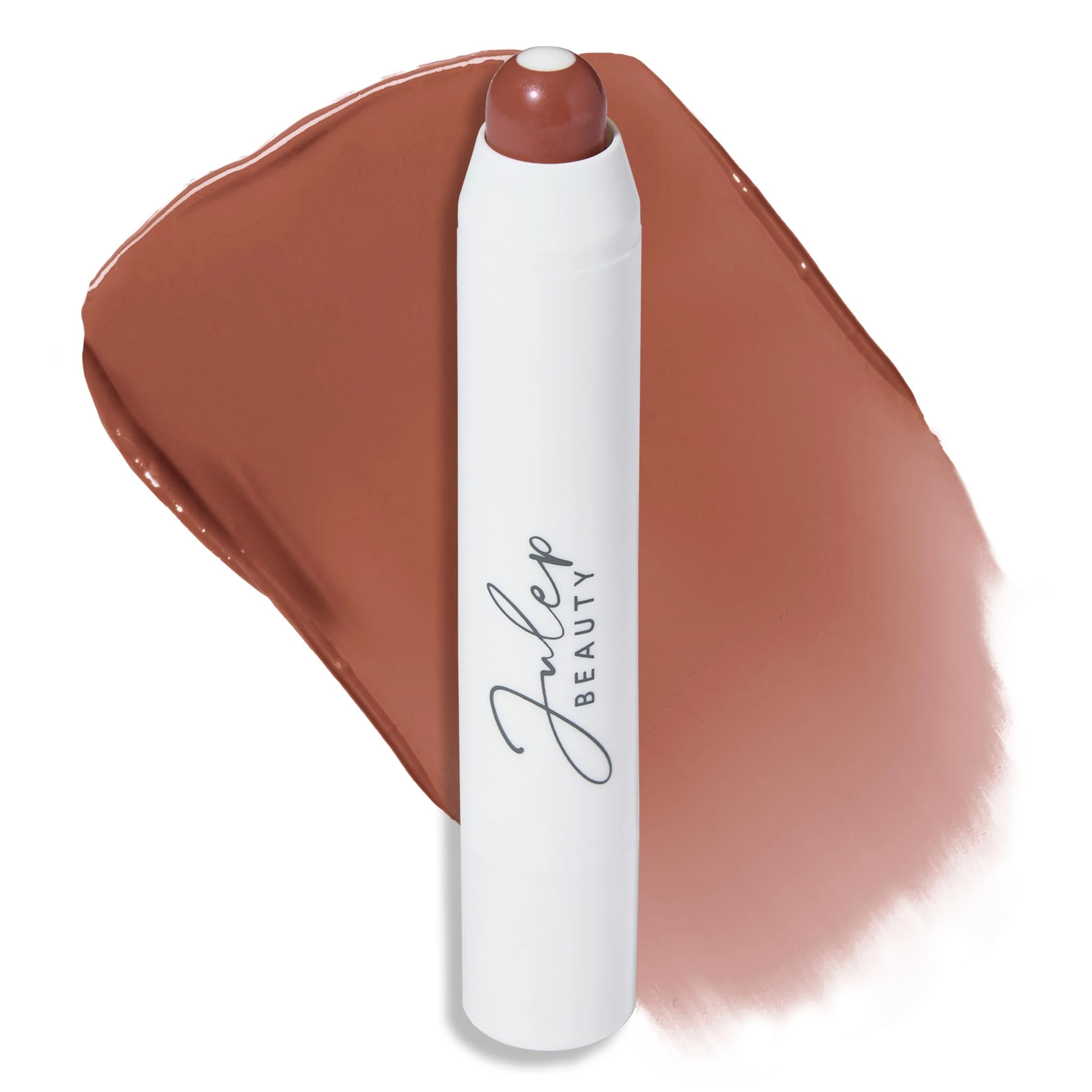 Julep It's Balm Full Coverage Lip Crayon (Brown Sugar) Hydrating, Nourishing Lip Colour - Smooth, Highly Pigmented, Semi-Gloss Finish - Buildable Lipstick with Nourishing Vitamin E Lip Balm Core